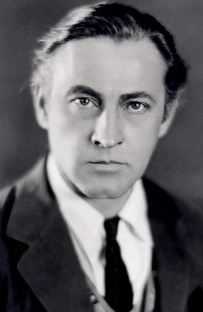 Actor John Barrymore passed away in 1942. Picture: Supplied.