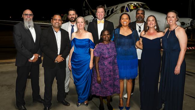 CareFlight's 2025 Hangar Ball raised more than $230,000 to support emergency aeromedical services across the Northern Territory. The event was James Bond-themed and welcomed more than 450 guests. Picture: North Australia Media