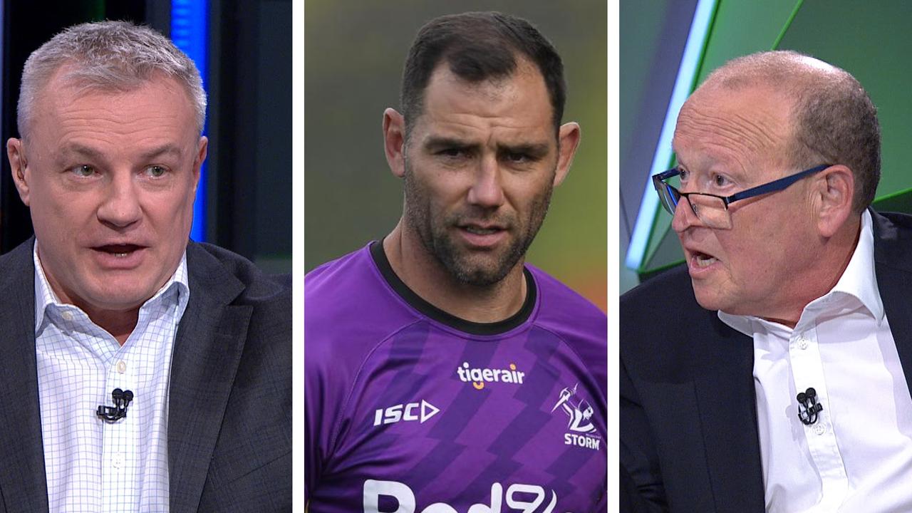 Paul Kent (left) and Phil Rothfield (right) clashed over Cameron Smith’s future