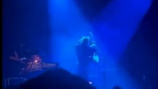 Thom Yorke walks off stage during his Melbourne show.