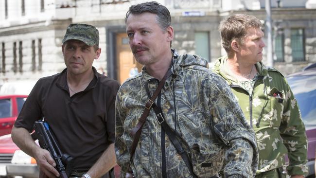 Pro-Russian commander Igor Girkin, also known as Igor Strelkov. Picture: AP