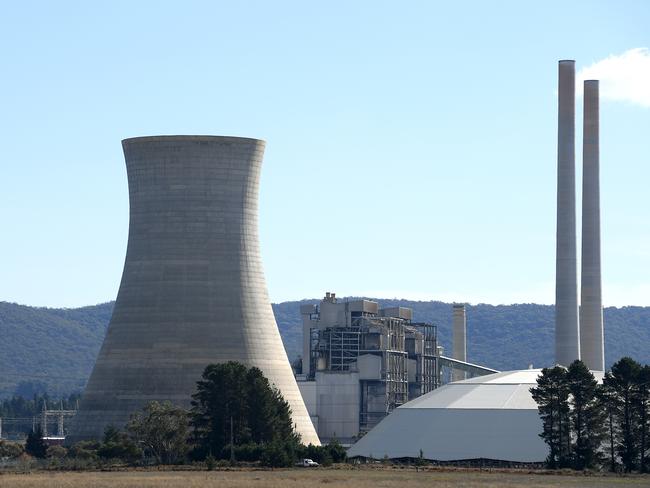 The decommissioned Wallerawang power station near Lithgow. Picture: Dan Himbrechts/AAP