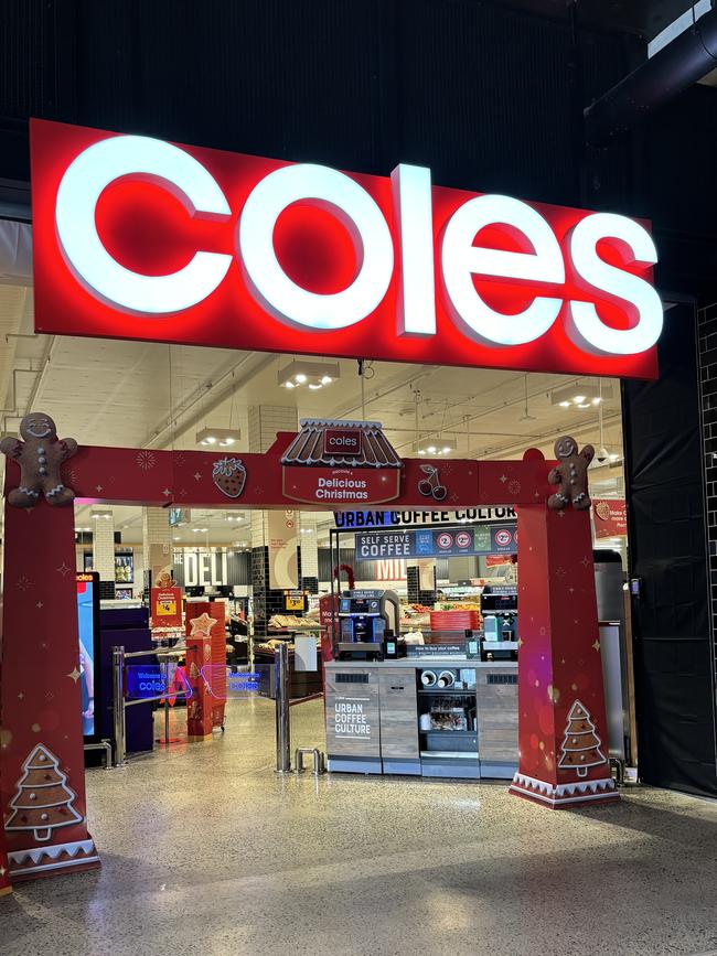 Coles said it was ‘working closely with suppliers to offer competitive prices’ on the festive favourites. Picture: news.com.au