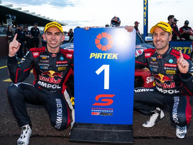 Jamie Whincup and Broc Feeney won last year. Picture: Getty Images