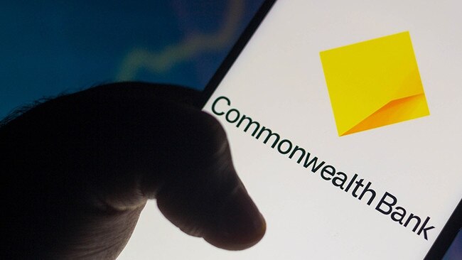 November 23, 2021, Brazil. In this photo illustration the Commonwealth Bank logo seen displayed on a smartphone