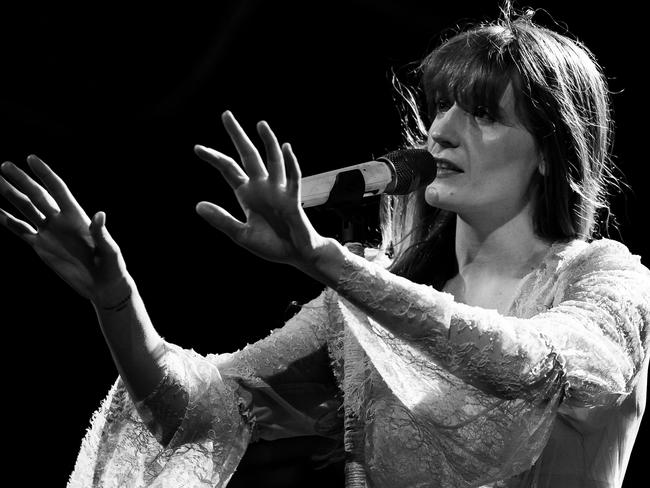 Florence and the Machine - bringing people together, whether they like it or not. Pic: Ian Laidlaw