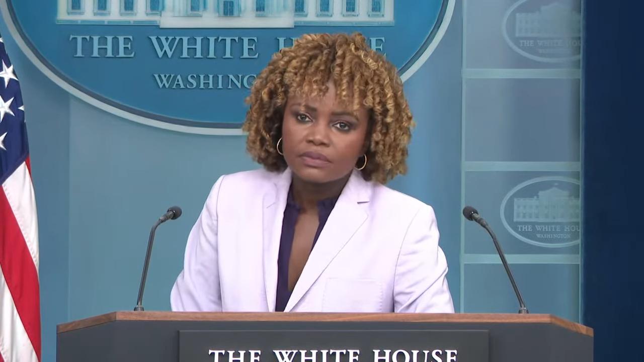 Press secretary Karine Jean-Pierre was accused of dodging questions about a Parkinson’s expert visiting the White House.