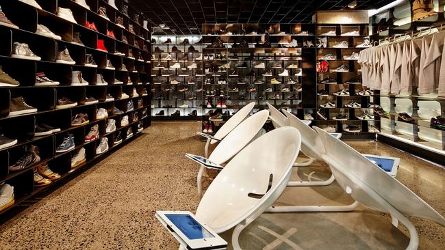 Administrators are yet to reveal the sale price of failed luxury sneaker retailer Sneakerboy. Picture: Peter Bennetts