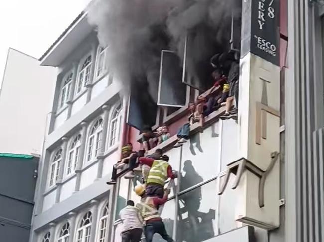 A 10-year old Australian girl has died after a fire tore through a building in Singapore. Picture: Facebook/ Bae Bay