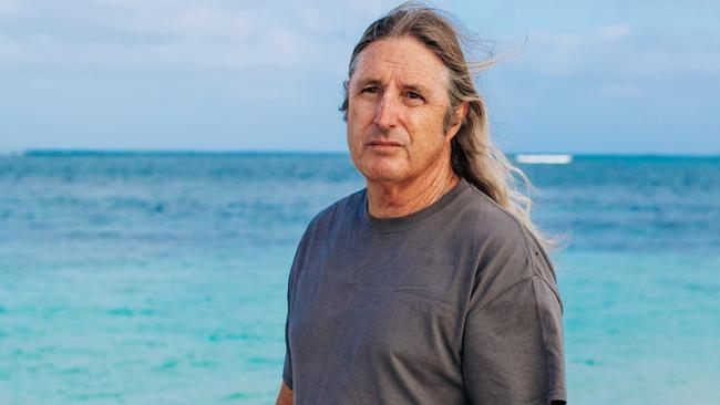 Author Tim Winton at Nigaloo Reef, WA. He has received the Order of Australia. Picture: Violeta J. Brosig/Blue Media Exmouth