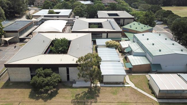 Mackellar Girls Campus has nine demountables.