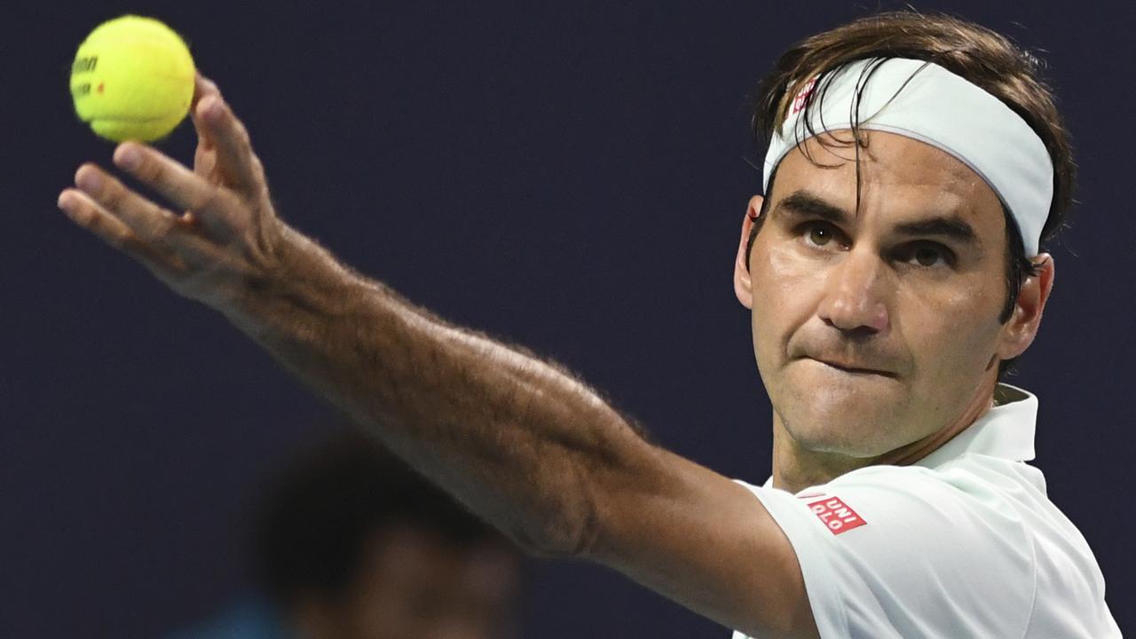 Roger Federer is in some serious form. 