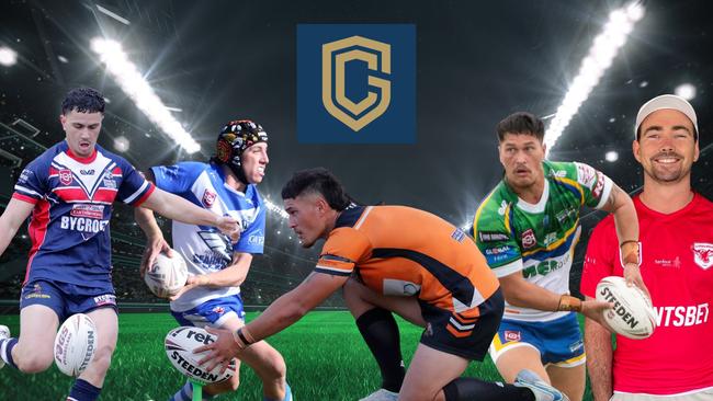 Rugby League Gold Coast 2024 top players cover art.