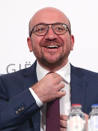 Posing the tough questions ... Belgian Prime Minister Charles Michel. Picture: AFP Photo / BELGA / Bruno Fahy