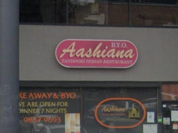 Aashiana Indian Restaurant. Google.