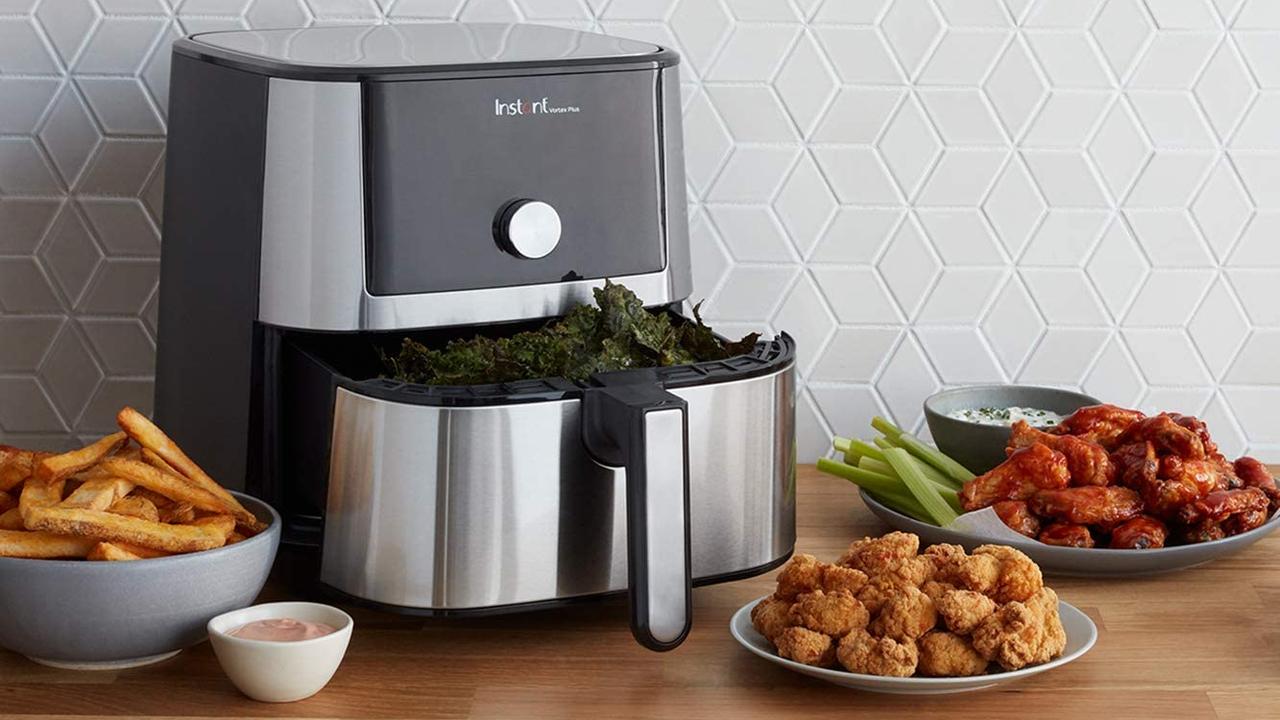 Cook healthier, tastier meals with the Instant Pot Vortex Plus XXL. Image: Amazon Australia.