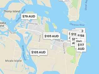 Rentals available in Yamba right now. Picture: Airbnb