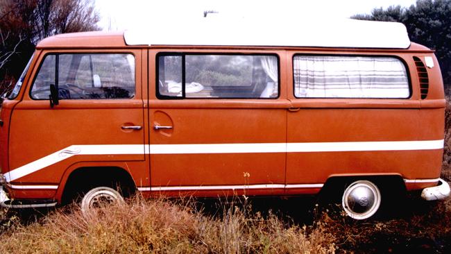 The Kombi van owned by British tourists Joanne Lees and her boyfriend Peter Falconio. PICTURE: Supplied