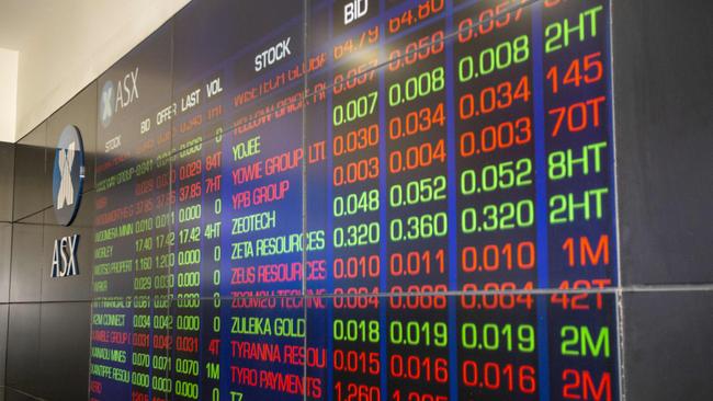 SYDNEY, AUSTRALIA - NCA NewsWire Photos - 12 OCTOBER, 2023: The Australian Stock Exchange in Sydney.Picture: NCA NewsWire / Christian Gilles