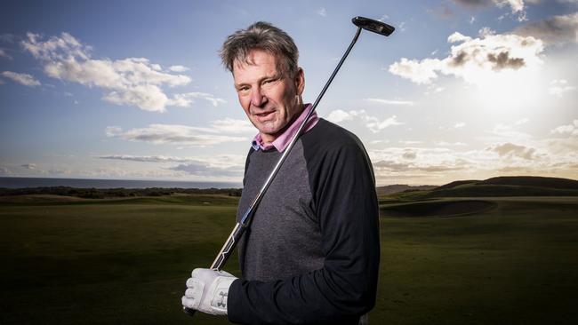 Sam Newman has been frustrated at being unable to golf during lockdown. Picture: Nicole Cleary