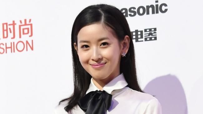 Zhang Zetian, wife of JD.com CEO Liu Qiangdong. Pic: getty Images