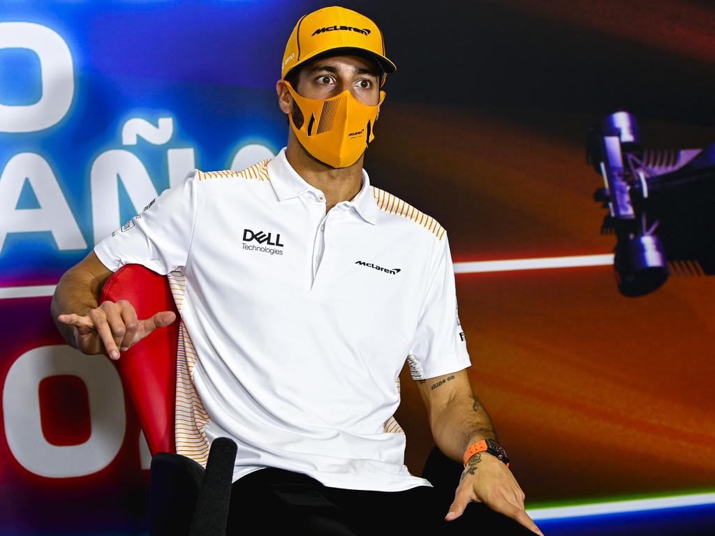 Daniel Ricciardo of Australia.