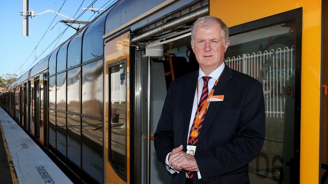 Sydney Trains boss Howard Collins said customers are “delighted” at the new timetable.