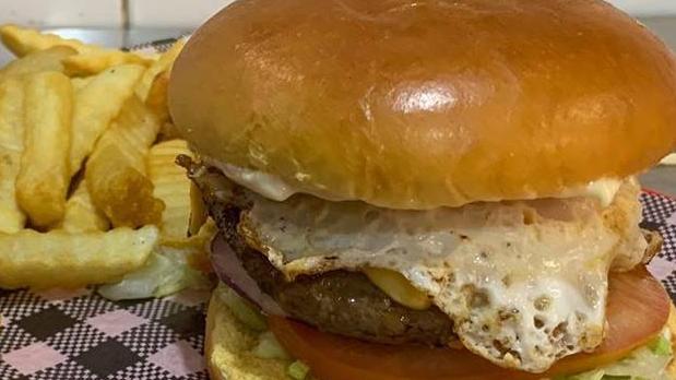 Stumpy Burgers, Revesby, shared third place.