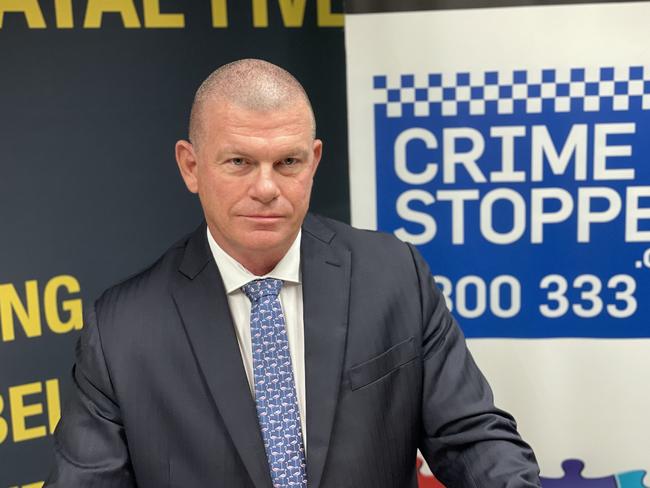 Mackay Detective Acting Inspector Chris Eaton. Picture: Janessa Ekert