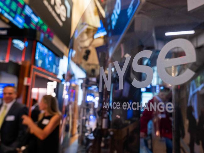 NEW YORK, NEW YORK - OCTOBER 16: Traders and others work on the New York Stock Exchange (NYSE) floor on October 16, 2024 in New York City. Stocks made modest gains in morning trading following Tuesday's loses.   Spencer Platt/Getty Images/AFP (Photo by SPENCER PLATT / GETTY IMAGES NORTH AMERICA / Getty Images via AFP)