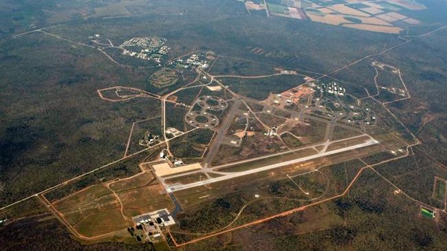 Chemicals in firefighting foam leaked from RAAF Base Tindal. Picture: Supplied