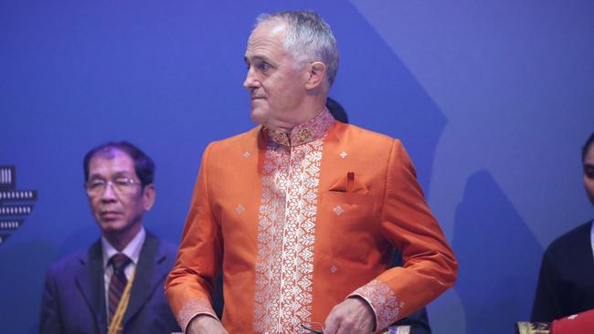 Prime Minister Malcolm Turnbull during the ASEAN leaders Summit in Kuala Lumpur last year. Picture: Gary Ramage