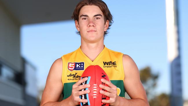 Woodville-West Torrens’ Kade Herbert. Picture: Cory Sutton/SANFL