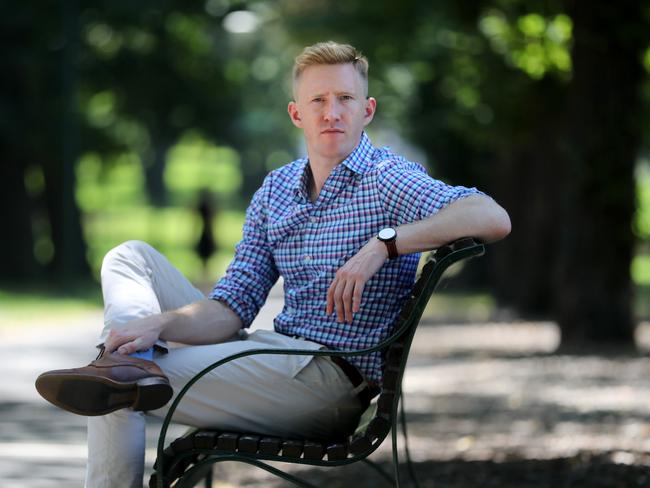 Greens Candidate Jason Ball is giving it yet another shot after failing to win the seat at the 2016 election. Picture: David Geraghty