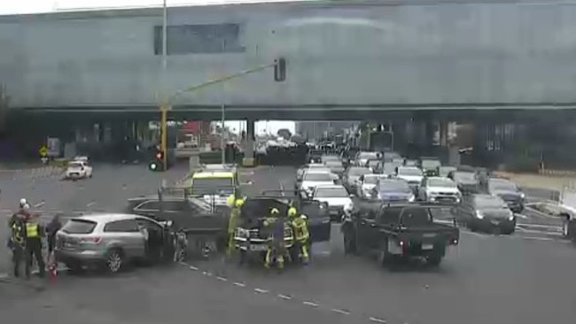 The Nepean Highway crash. Picture: VicTraffic Twitter