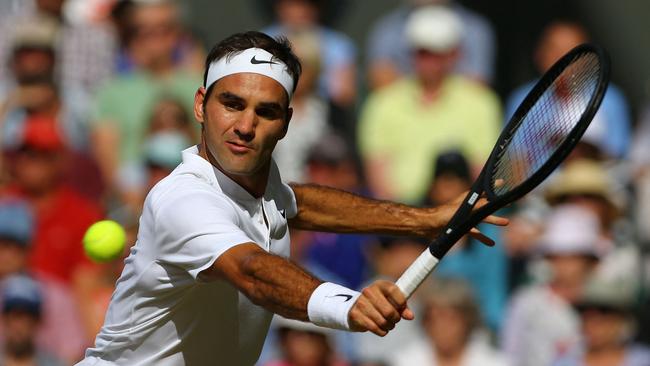 Federer said retirement was “like a weight lifted off his shoulders”. Picture: Gareth Fuller / AFP