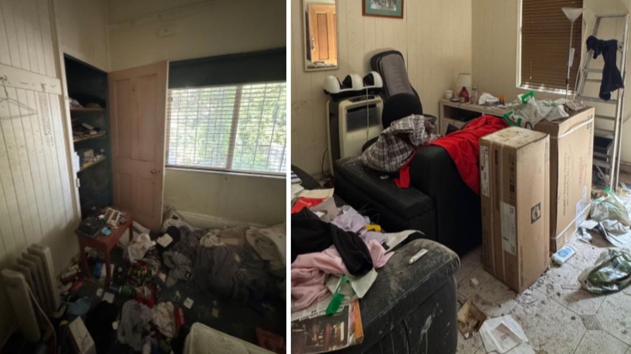 Wild auction unfolds after hoarder trashes home