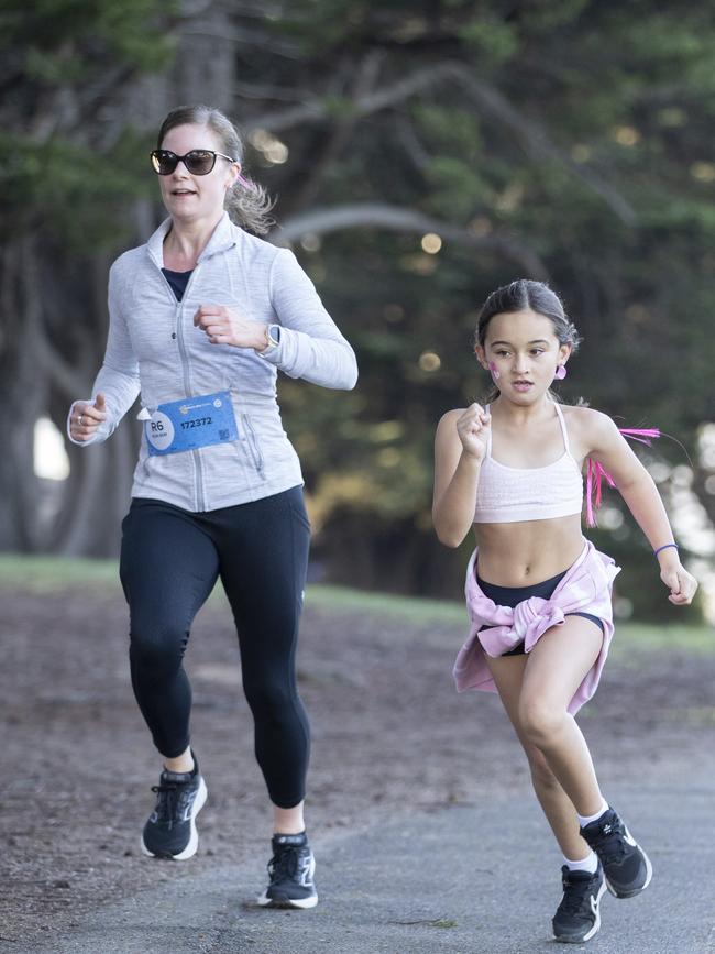 Mother's Day Classic run and walk at Bellerive. Picture: Chris Kidd