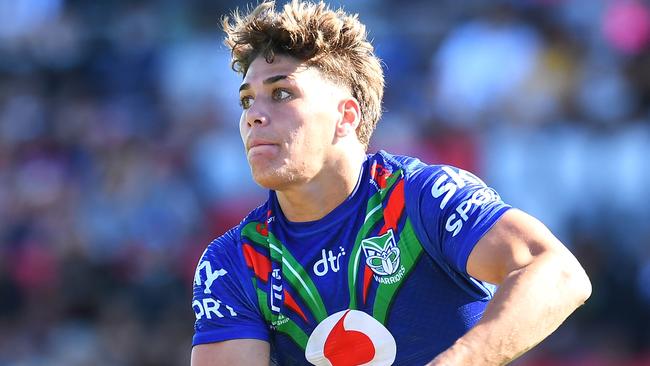 Reece Walsh joined the Warriors earlier this season after gaining a release from the Broncos. Picture: Albert Perez/Getty Images