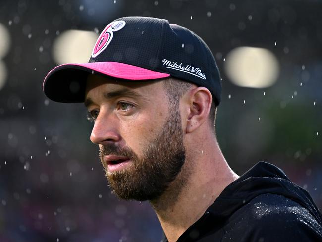 COFFS HARBOUR, AUSTRALIA - JANUARY 03: James Vince of the Sixers looks on ahead of the BBL match between Sydney Sixers and Brisbane Heat at C.ex Coffs International Stadium, on January 03, 2025, in Coffs Harbour, Australia. (Photo by Albert Perez/Getty Images)