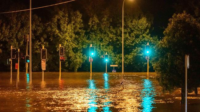 Camden floods on April 7. Picture: Brett Atkins.