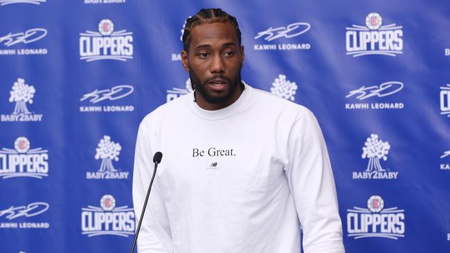 Clippers Forward Kawhi Leonard. Photo by Phillip Faraone/Getty Images.