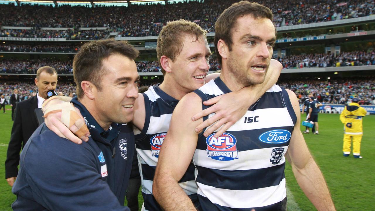 Cameron Mooney has praised Chris Scott’s coaching before the 2011 Grand Final.