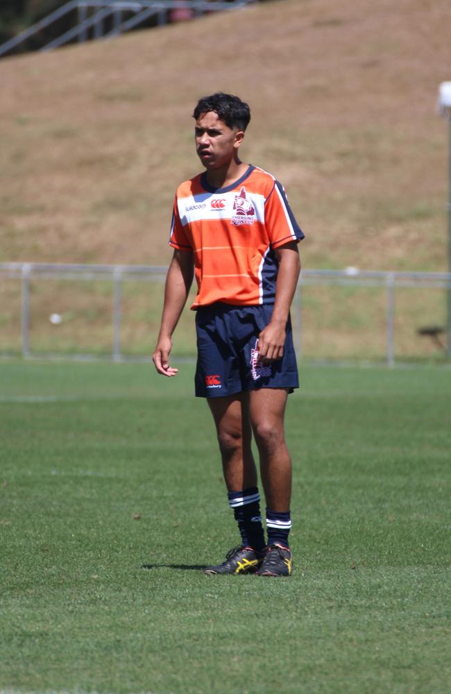 Emerging Reds Cup day 1 action between SEQ and Brisbane Grey in the Under 15s.