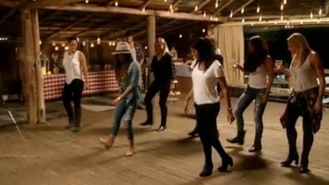 Wait, there’s only seven girls. Are we a hoedown?