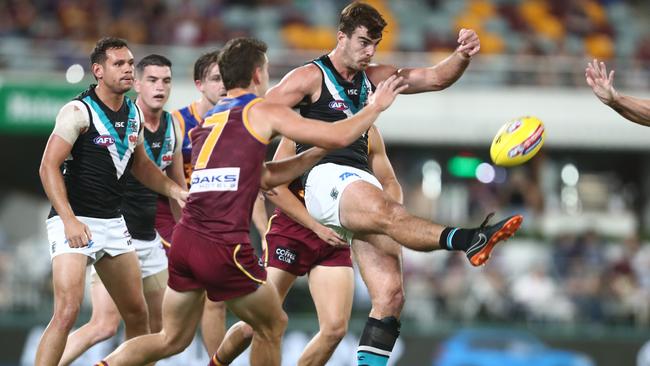 Scott Lycett is free to take on Richmond after being offered a fine by the MRO. Picture: Chris Hyde/Getty Images