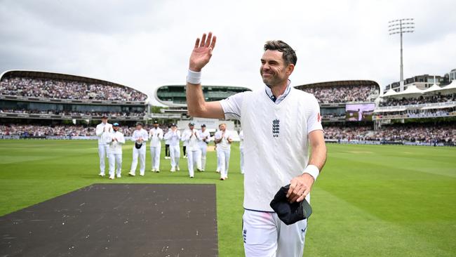 Jimmy’s place in the GOAT debate was thrust into the spotlight. (Photo by Gareth Copley/Getty Images)