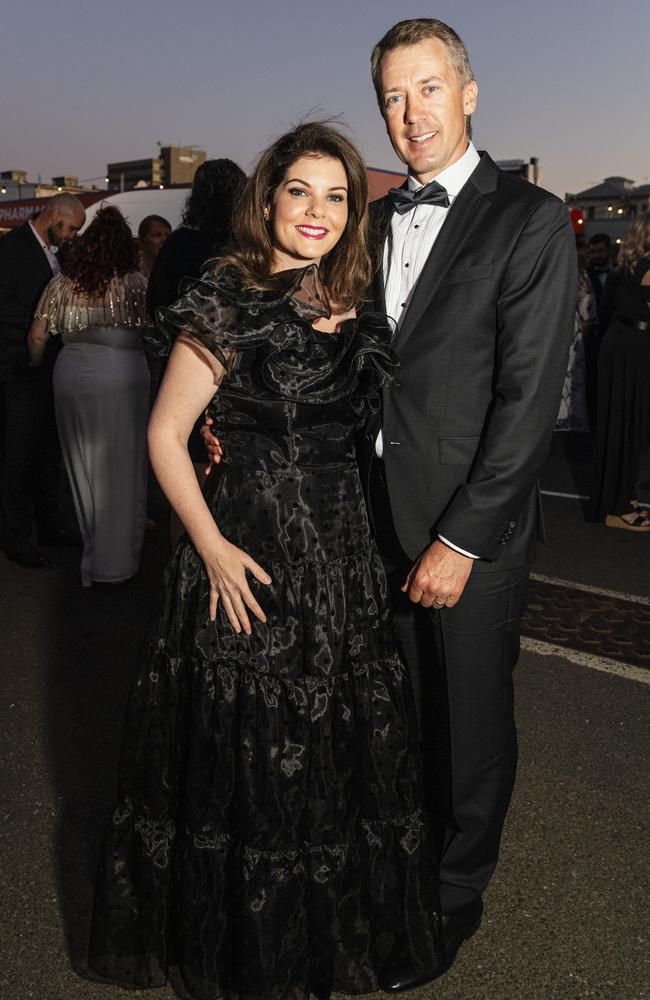 Susan and Joel Watson of Mosta Hair and Joel's Barber Shop at Little Pig Consulting Business Excellence Awards at Rumours International, Saturday, October 19, 2024. Picture: Kevin Farmer