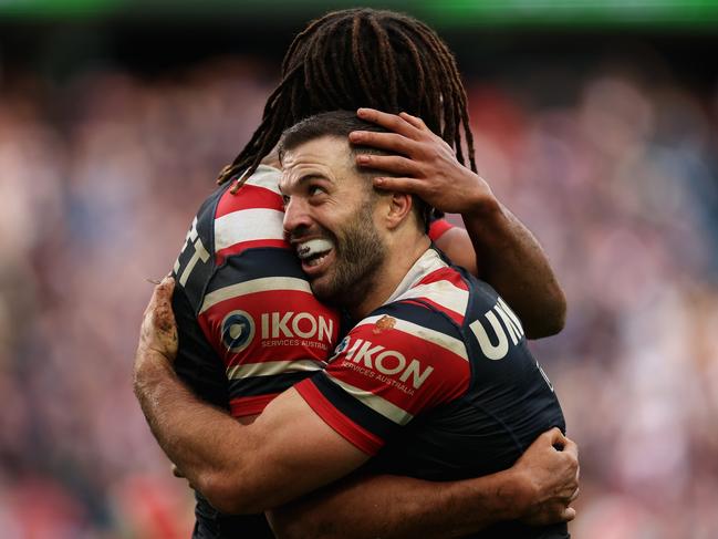 The Roosters are edging towards premiership favouritism. Picture: Cameron Spencer/Getty Images