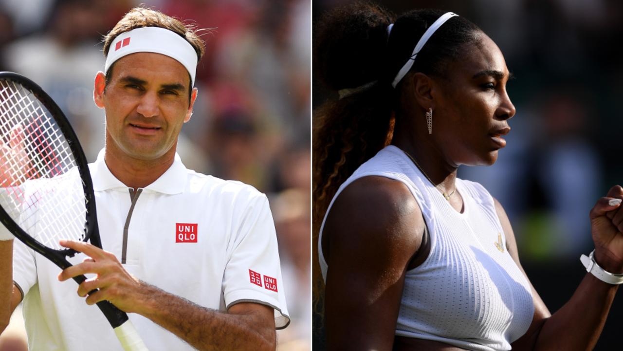 Roger Federer and Serena Williams both progress.